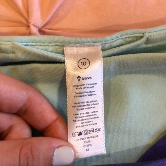 Ivivva Girls Shorts - Picture 3 of 3